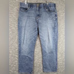 Lee Extreme Motion Straight Fit Tapered Leg Blue Denim  Mens 38x29